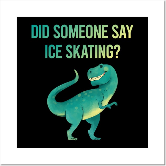 Did someone say Ice Skating Skate Skater Wall Art by tyeshawalthous